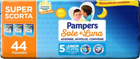 PAMPERS SL TRIO JUNIOR 44PZ