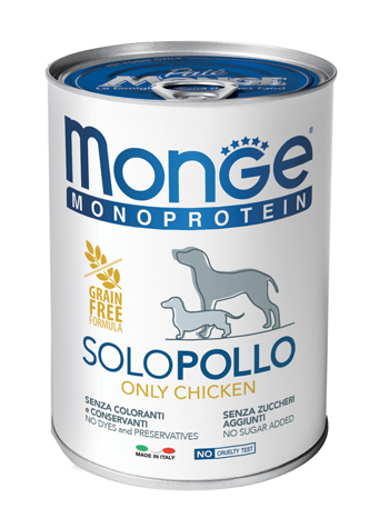 MONGE MONOPROT 100% POLLO 400G