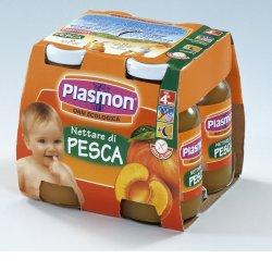 Plasmon Nettare di Frutta Pesca 4x125ml