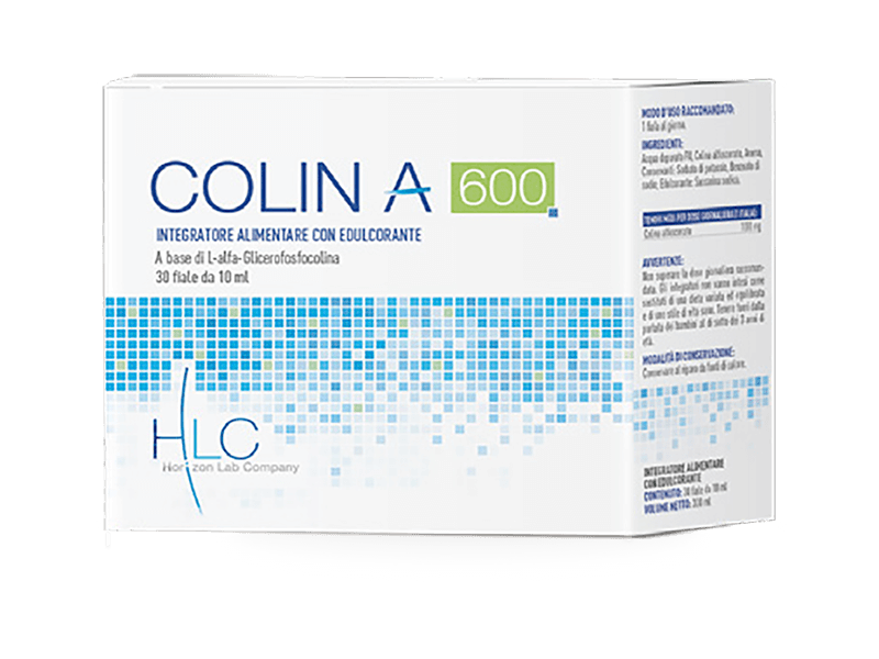 Colina A 600 Integratore contro la fatica mentale 30 Fiale
