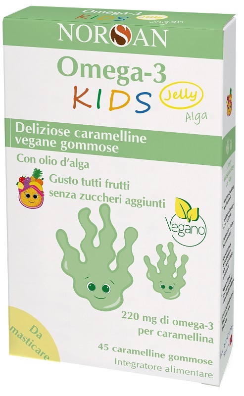 NORSAN OMEGA 3 KIDS JEL45CARAM