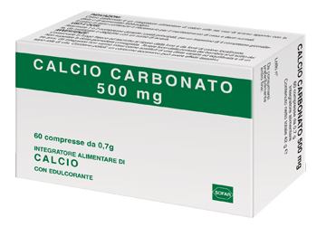 Sofar Calcio Carbonato Integratore Alimentare 60 Compresse