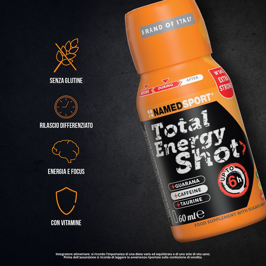 Named Sport Total Energy Shot 60 ml - Integratore Energizzante