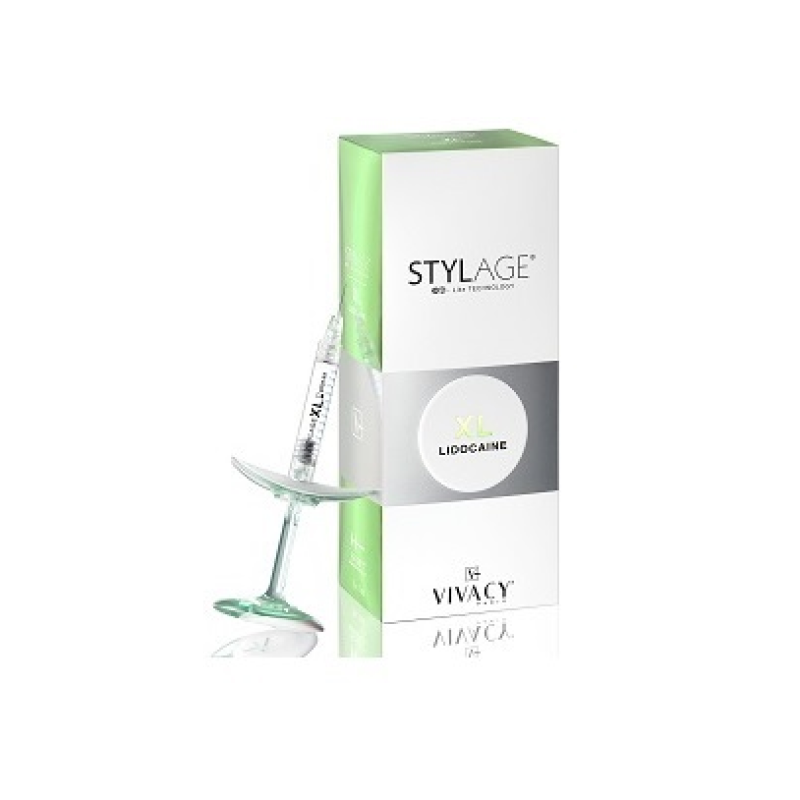 Stylage XL Bisoft filler a base di acido ialuronico con lidocaina 2 siringhe preriempite