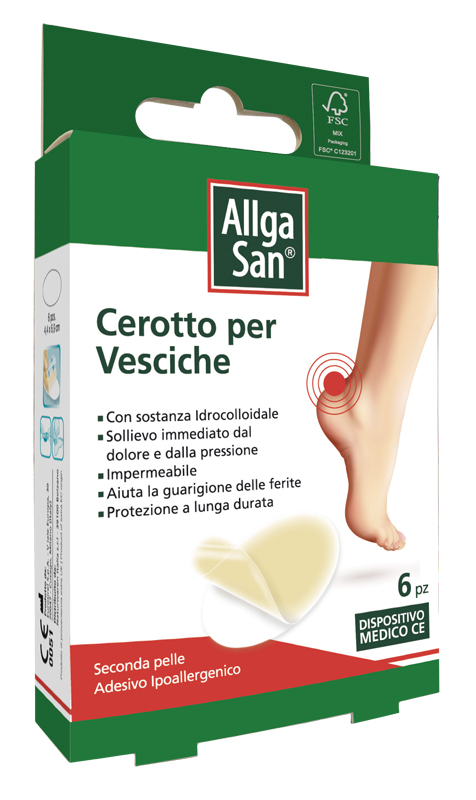 ALLGASAN CEROTTO VESCICHE 6PZ