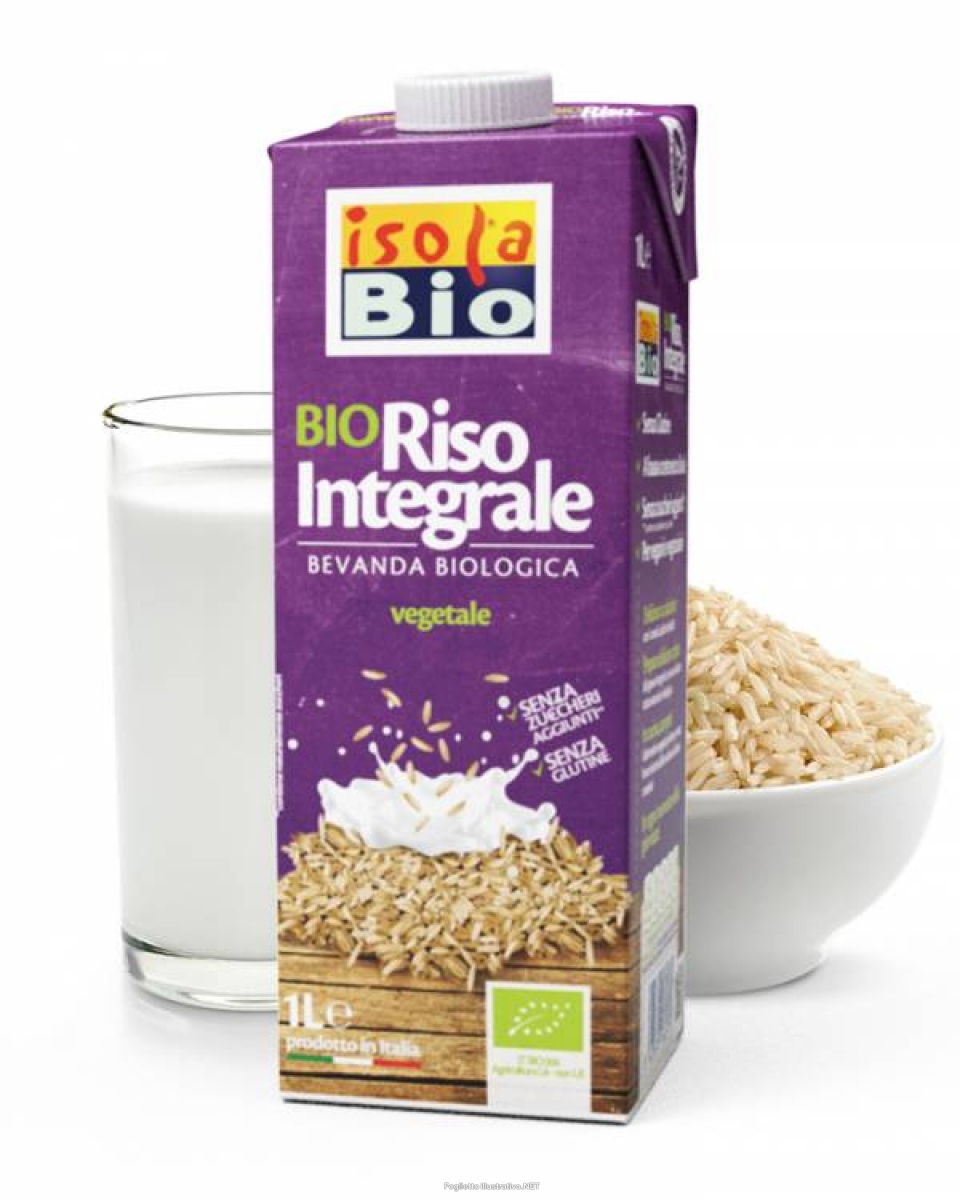 Isola Bio Bevanda Riso Integrale 1 L
