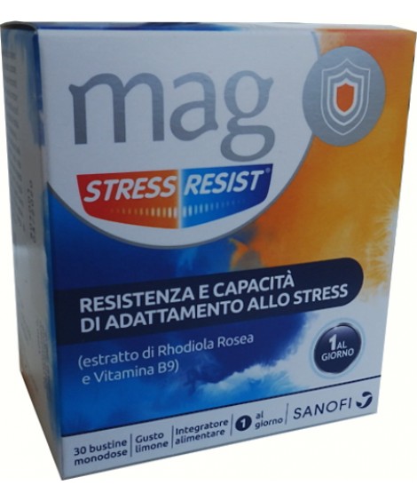 Mag Stress Resist Integratore di Magnesio e Vitamine 30 Bustine