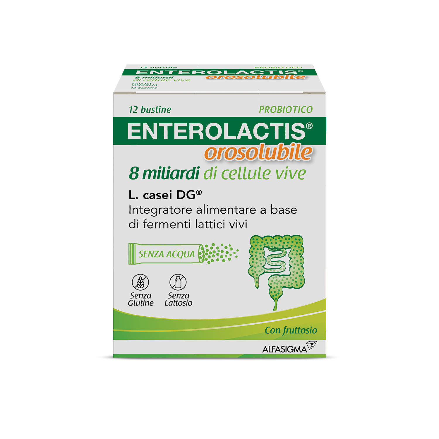 ENTEROLACTIS 8MLD 12BUST OROSO