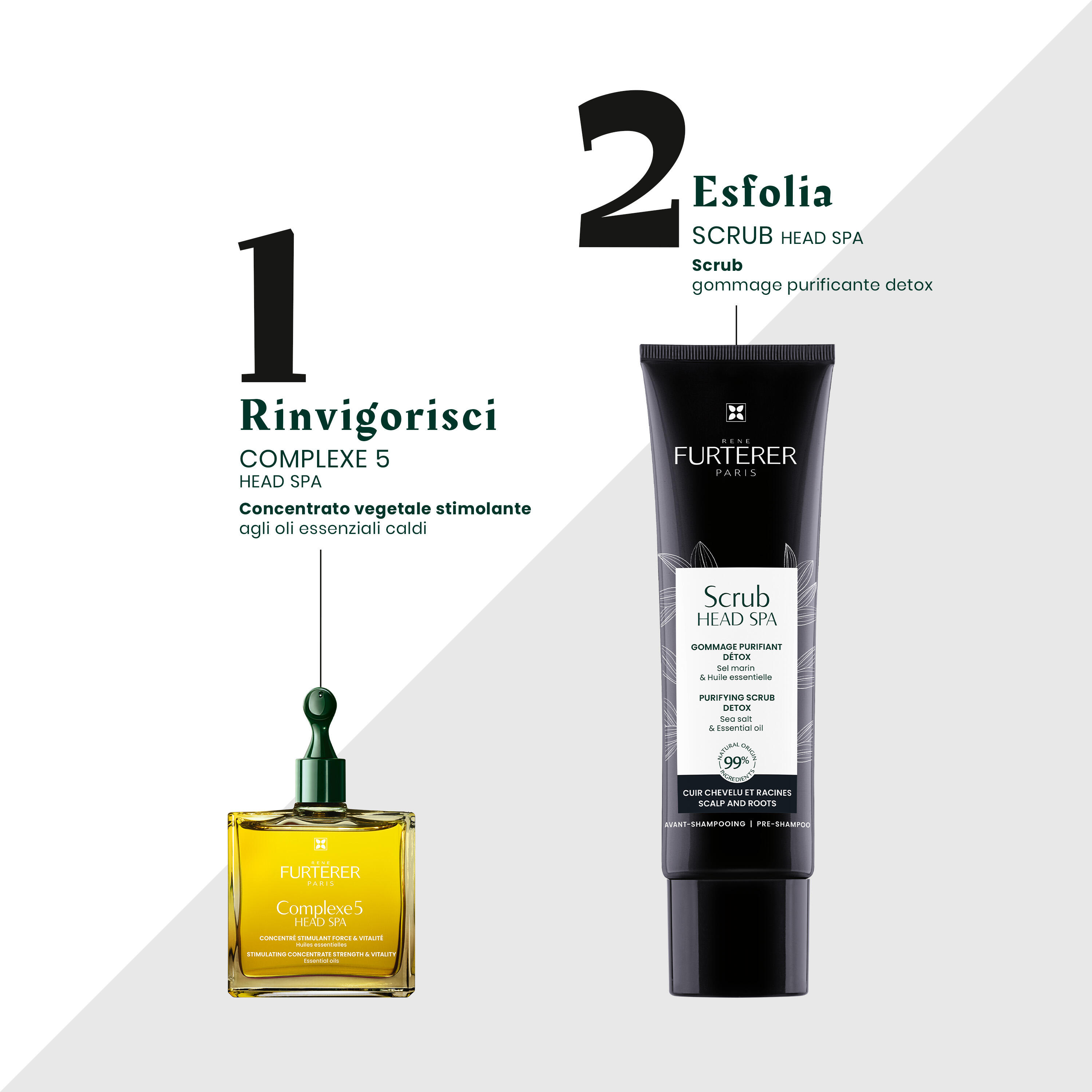 René Furterer Head Spa - Scrub Gommage Purificante Per Cuoio Capelluto 150 ml
