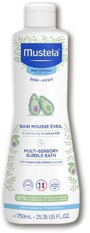 Mustela Bagnetto Mille Bolle Bambini Deterge Lenisce Idrata Protegge, 750ml