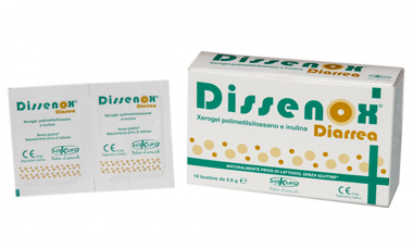 Dissenox Diarrea Integratore Riequilibrante Intestinale 10 Bustine