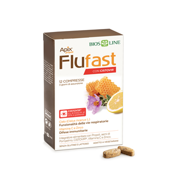 Flufast Apix Propoli con Cistovir difese immunitarie 12 compresse