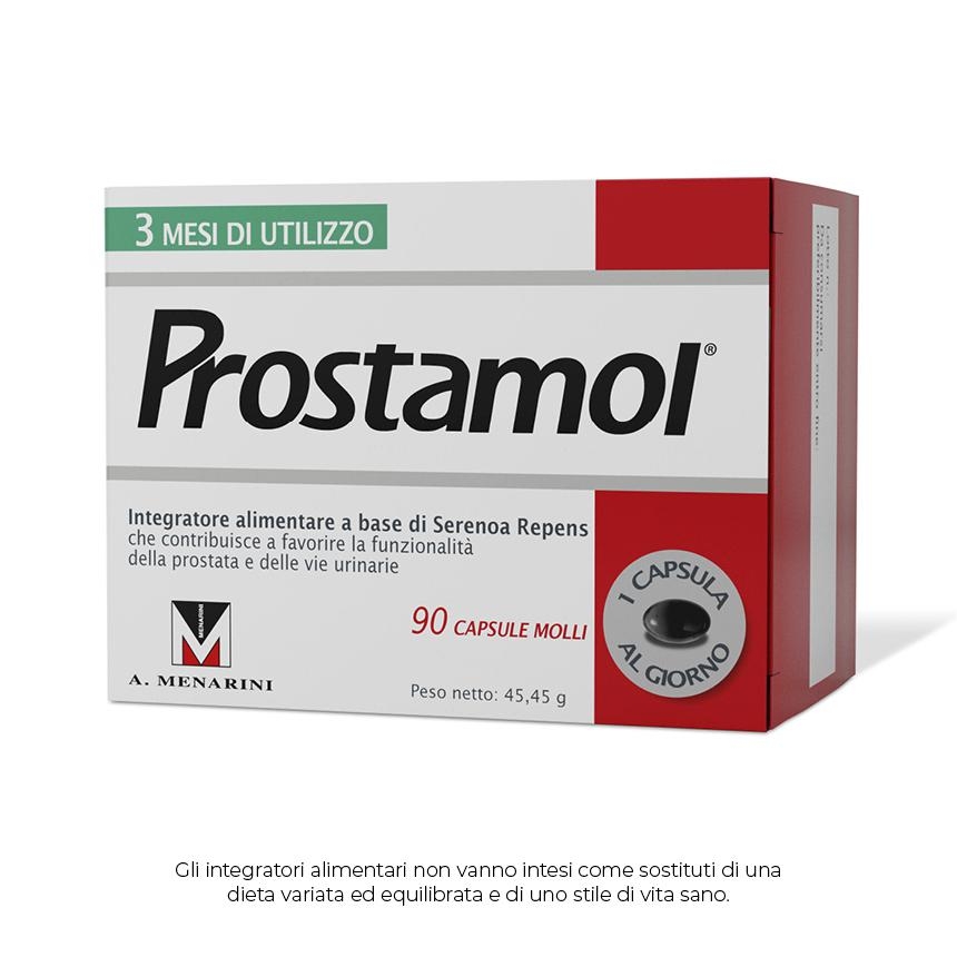 Prostamol Integratore Prostata e Vie Urinarie 90 Capsule Molli