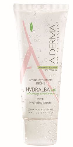 A-Derma Hydralba 24h Crema Ricca Pelle Secca Viso 40 ml