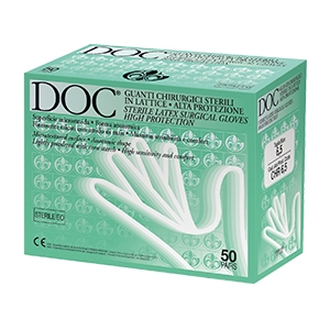 SAFETY Guanti Chir.Latt.Sterili Mis.7 DOC