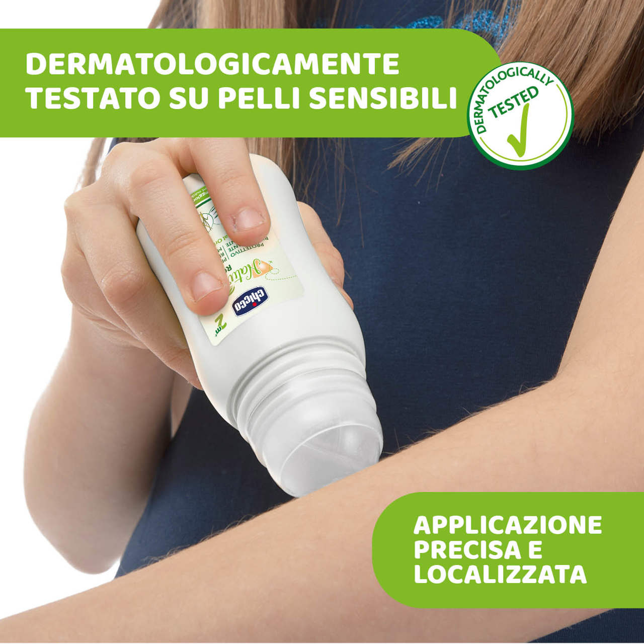 Chicco Roll On Antizanzare Bambini Rinfrescante e Protettivo 60 ml