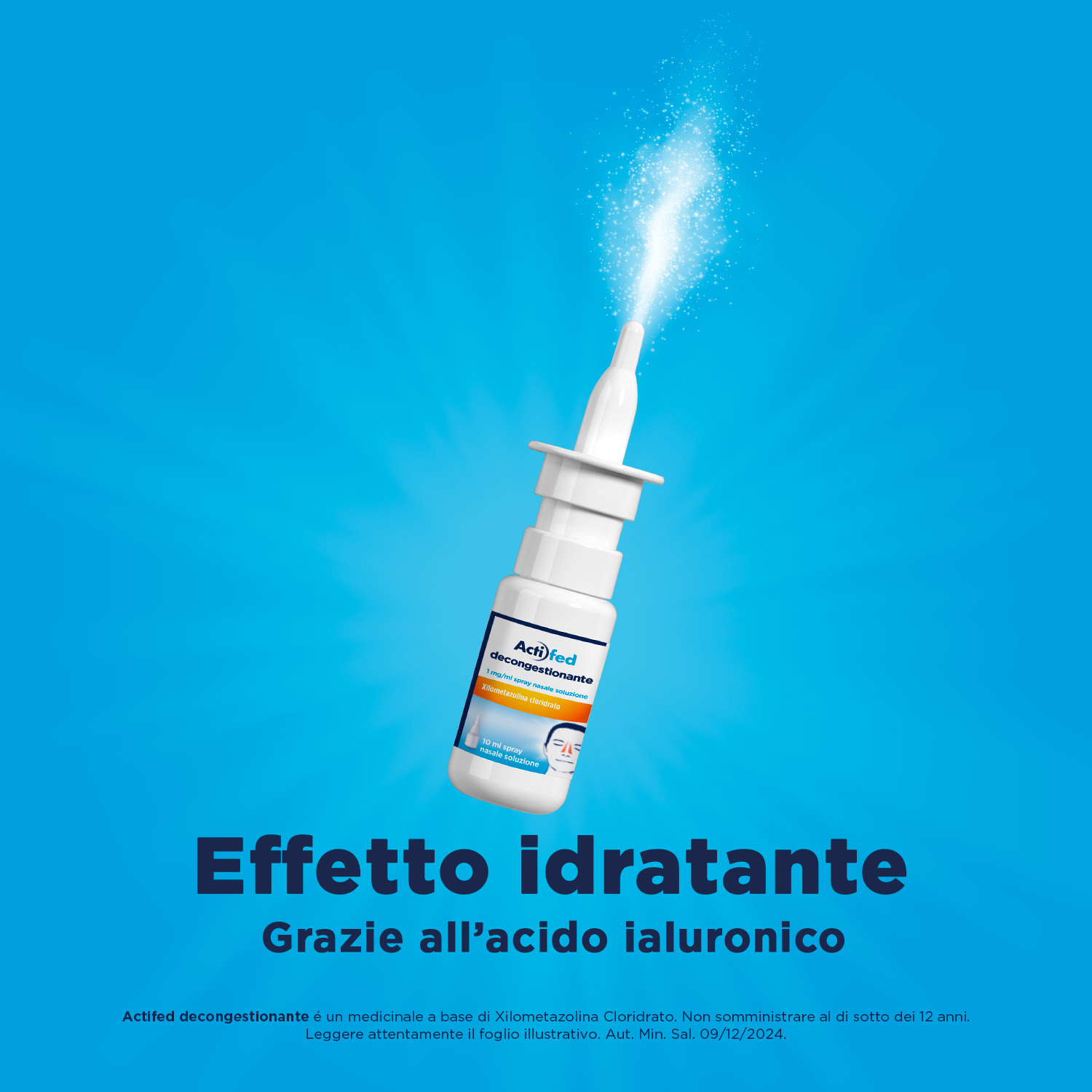 Actifed Decongestionante Spray Nasale Rinite e Sinusite