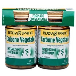 Body Spring Carbone Vegetale Integratore 2x50 Capsule