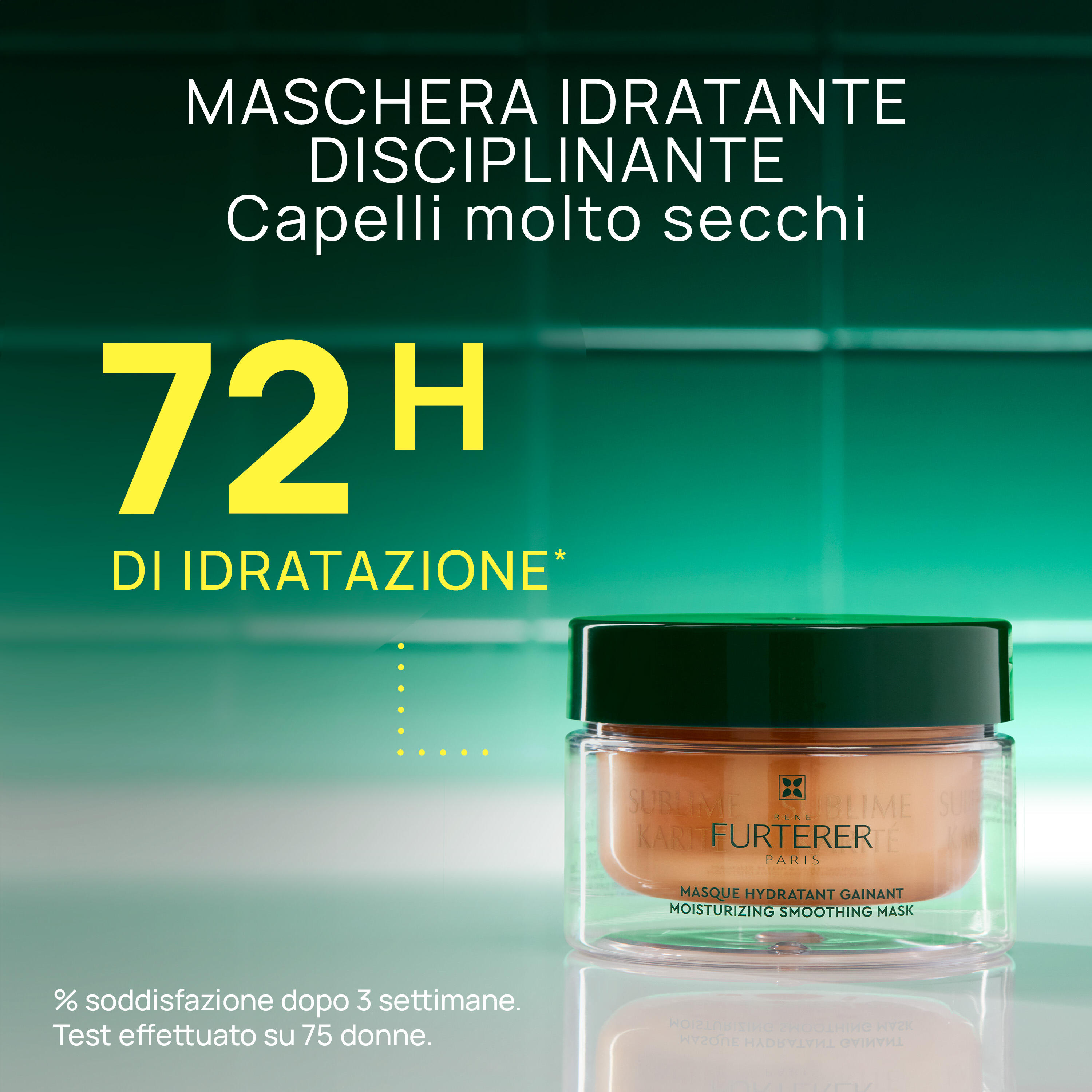 René Furterer Sublime Karité - Maschera Idratante Disciplinante 200 ml
