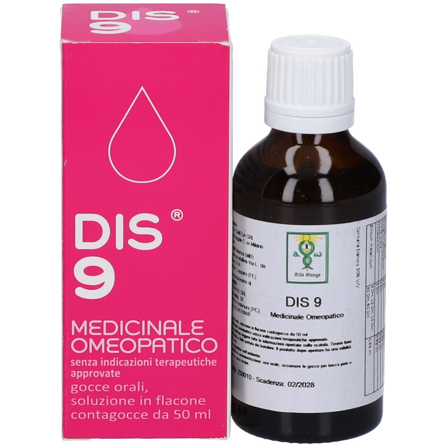 DIS  9 50 ML GTT ALFAOMEGA