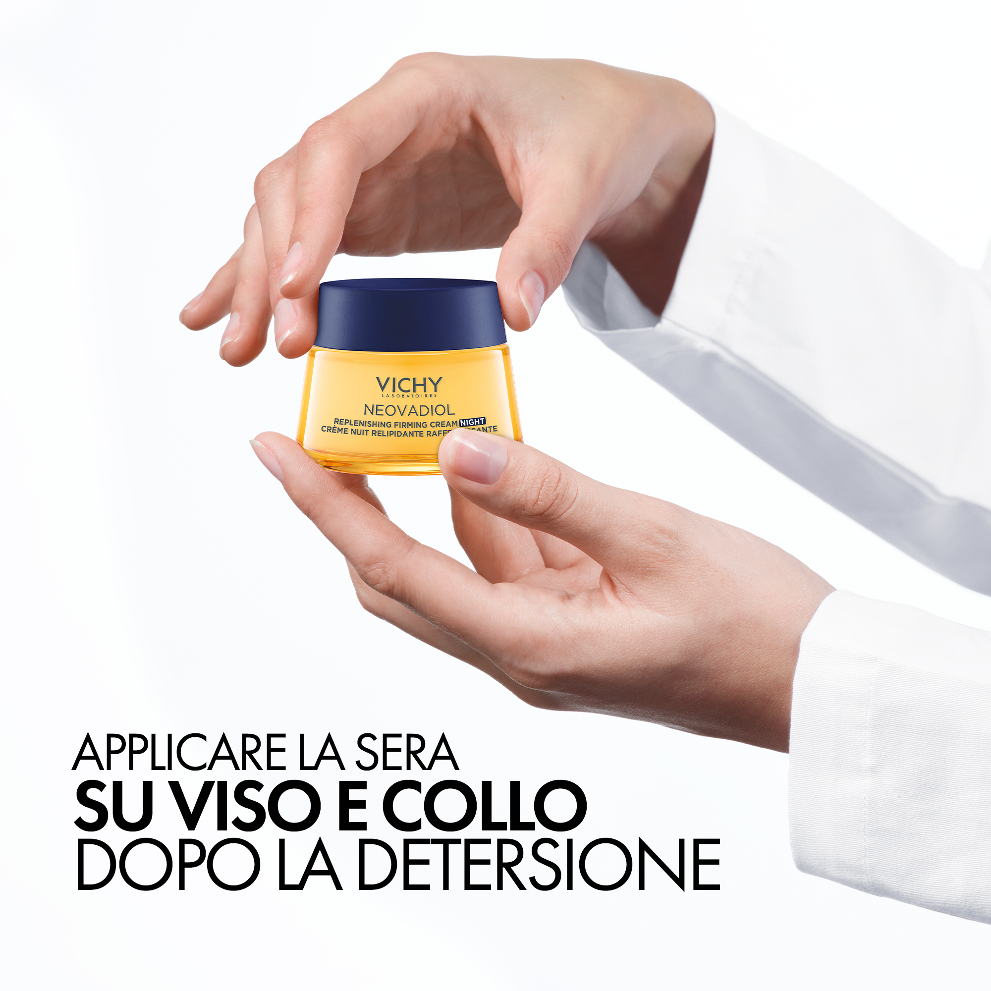 Vichy Neovadiol Post-Menopausa Crema Notte Relipidante Rassodante: migliora tono e compattezza della pelle - 50 ml