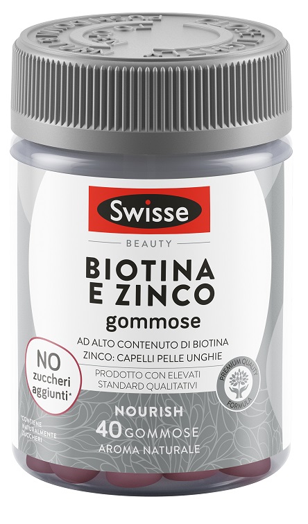 SWISSE BIOTINA+ZINCO 40GUMM