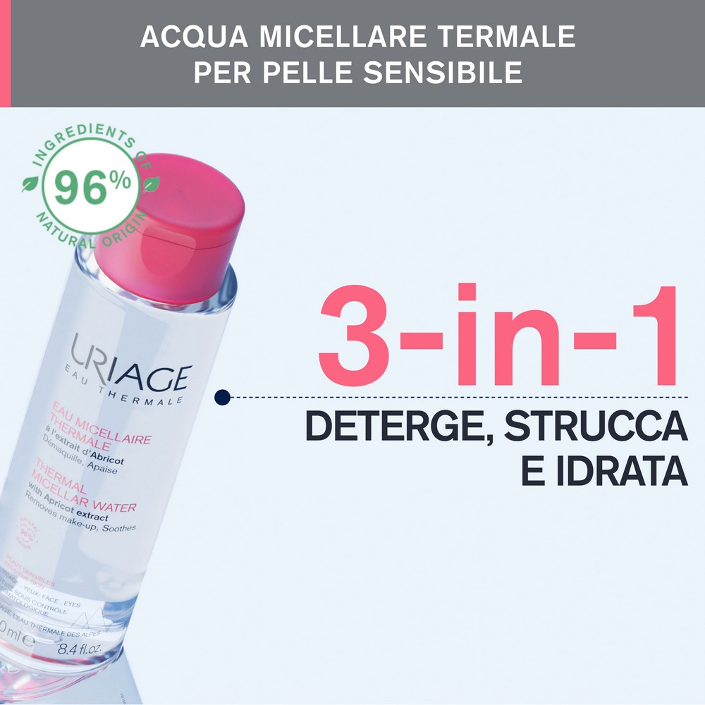 Uriage Acqua micellare termale per pelle sensibile - 250ML