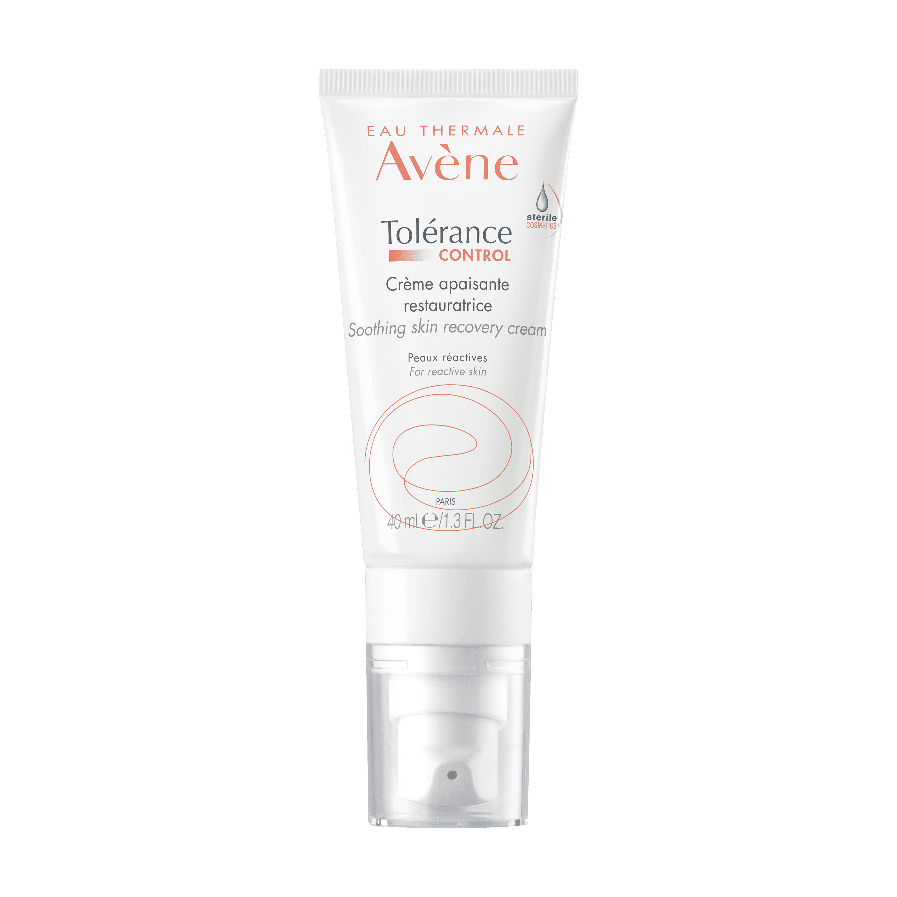 Eau Thermale Avène Tolérance Control Crema Lenitiva Riequilibrante, Lenisce la pelle in 30 secondi, Pelle Ipersensibile, reattiva, intollerante o a tendenza allergica, 40ml 