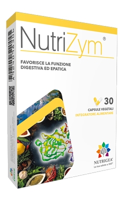 NutriZym - Integratore per la funzione digestiva ed epatica - 30 capsule