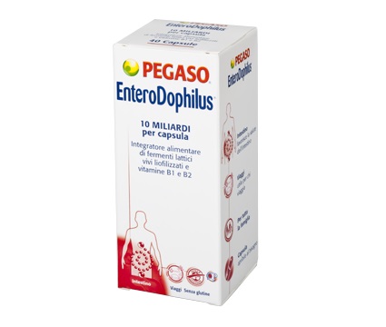 Pegaso Enterodophilus Integratore Fermenti Lattici 40 Capsule 