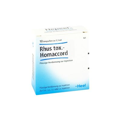 Guna Heel Rhus Tox Homaccord Rimedio Omeopatico 10 Fiale