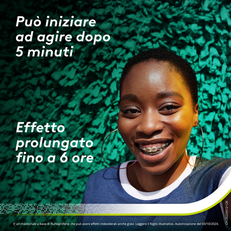 Aspi Gola Dolact Spray Gola antinfiammatorio e antidolorifico per Mal di Gola Forte Flurbiprofene 15ml 