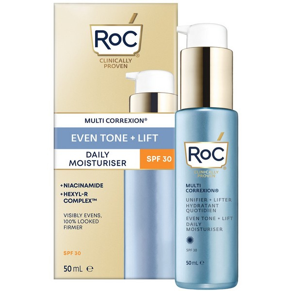RoC Multi Correxion® Even Tone + Lift Idratante Viso con SPF30 - 50ml