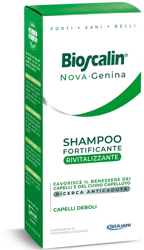 Bioscalin Nova Genina Shampoo Rivitalizzante Maxi Size Flacone 400 Ml