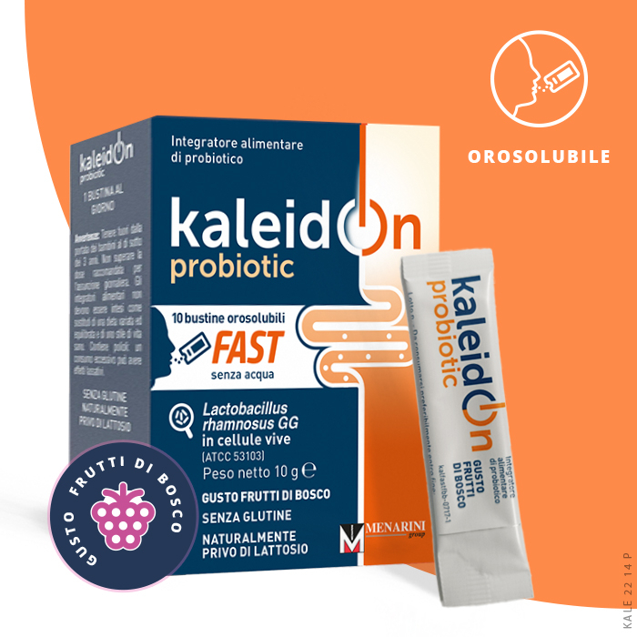 Kaleidon probiotic fast frutti di bosco 