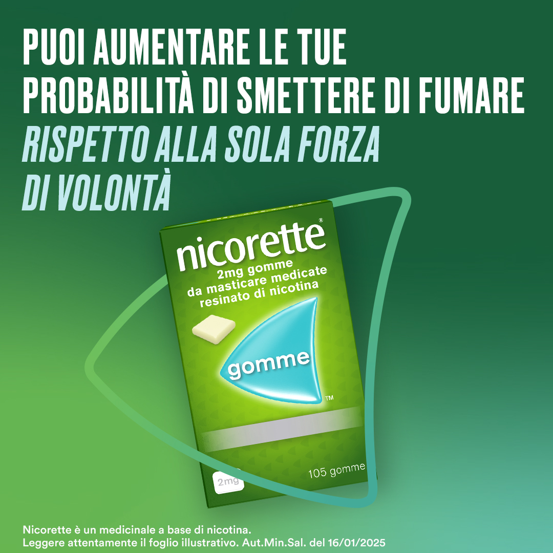 Nicoretteicy  20 Pastiglie per Alleviare Astinenza da Nicotina