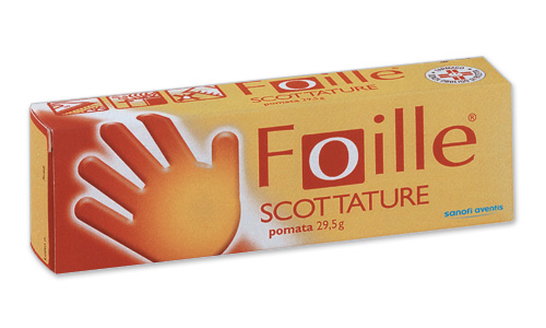 Foille Scottature Crema Antiscottatura Benzocaina Cloroxilenolo 29,5g