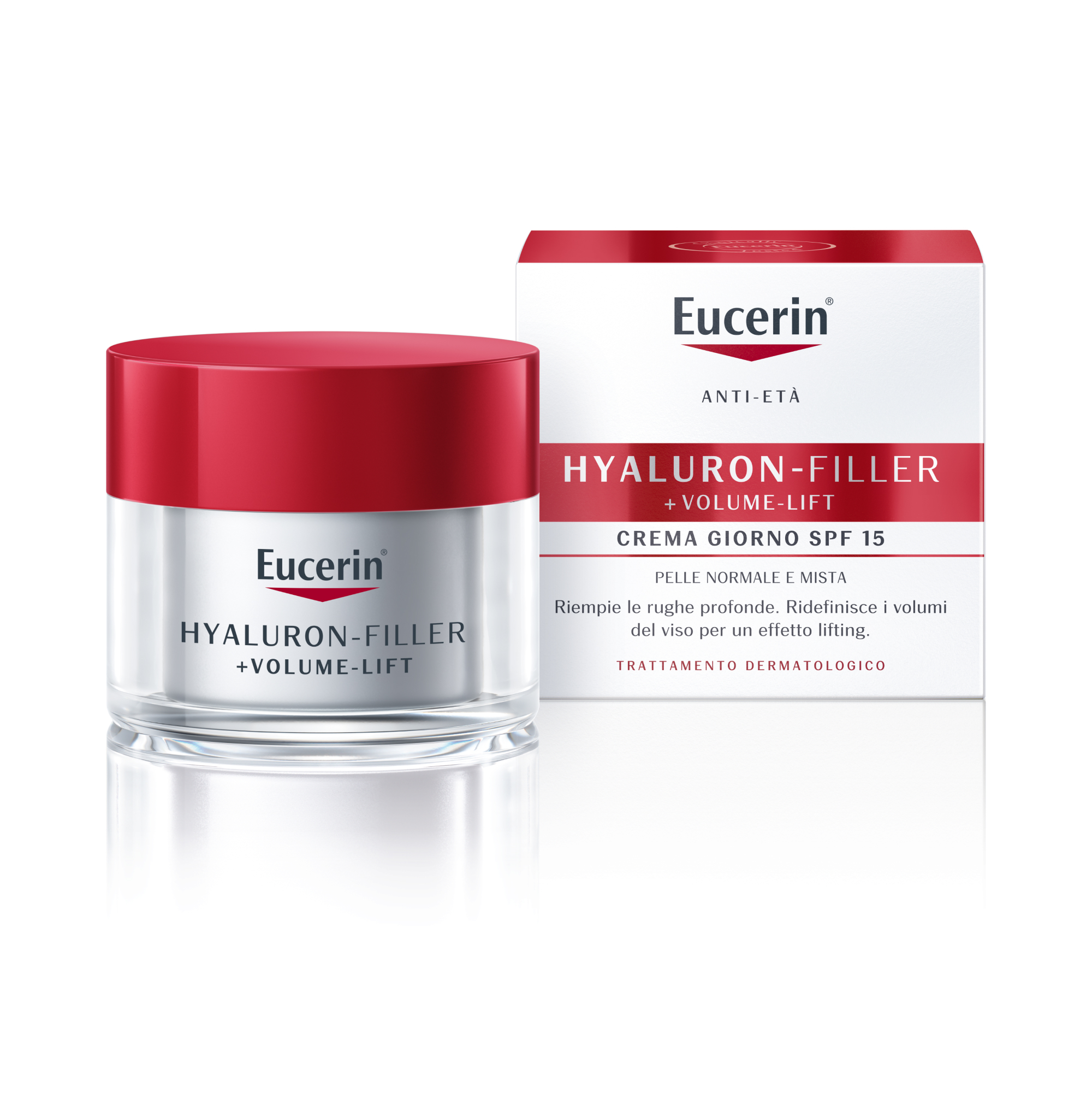 Eucerin Hyaluron-Filler Volume crema Giorno pelle mista 50mL