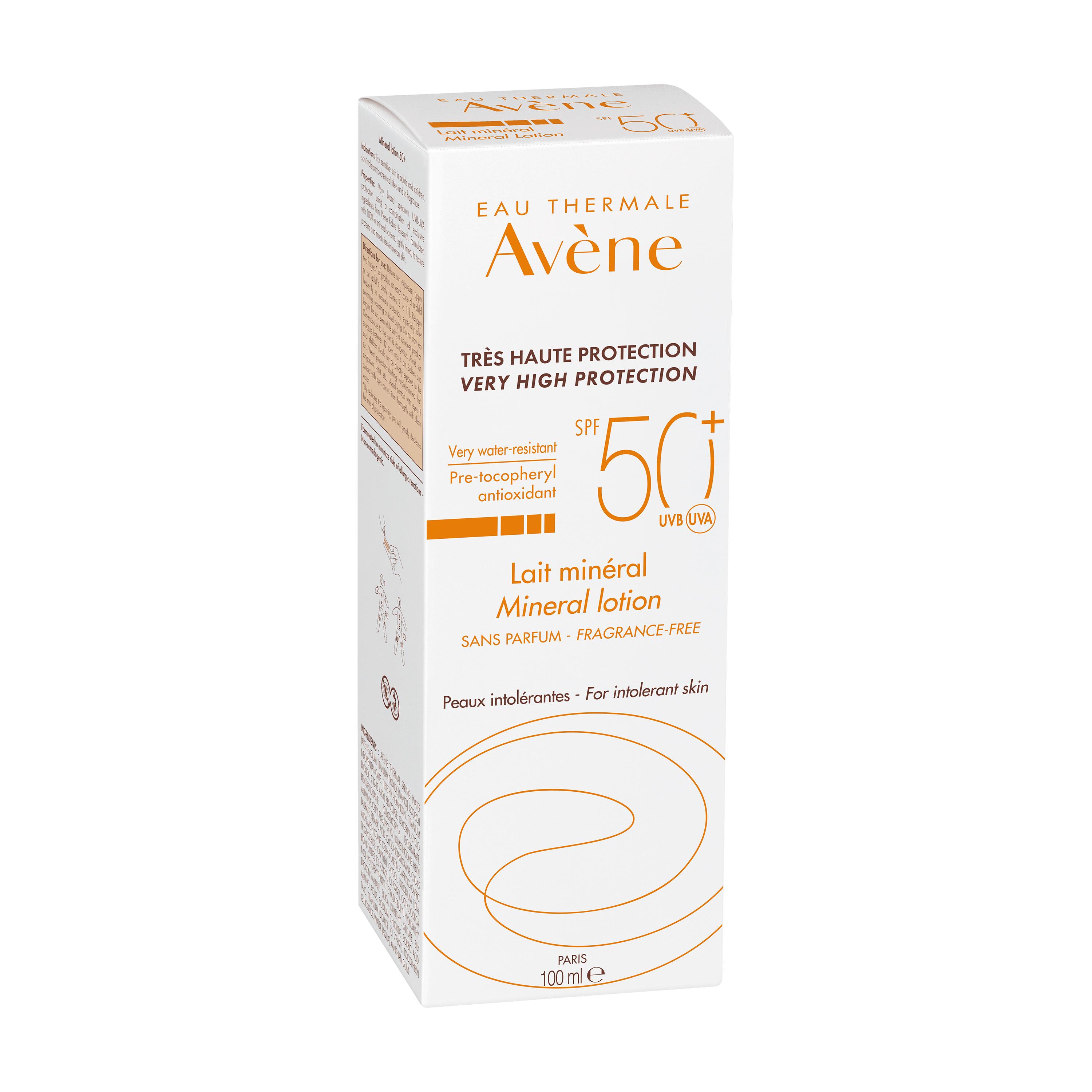 Avène - Latte Solare Schermo Minerale SPF50+ Viso E Corpo 100 ml