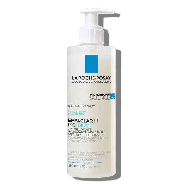 La Roche-Posay Effaclar H Detergente per pelle mista, grassa o a tendenza acneica 400 ml