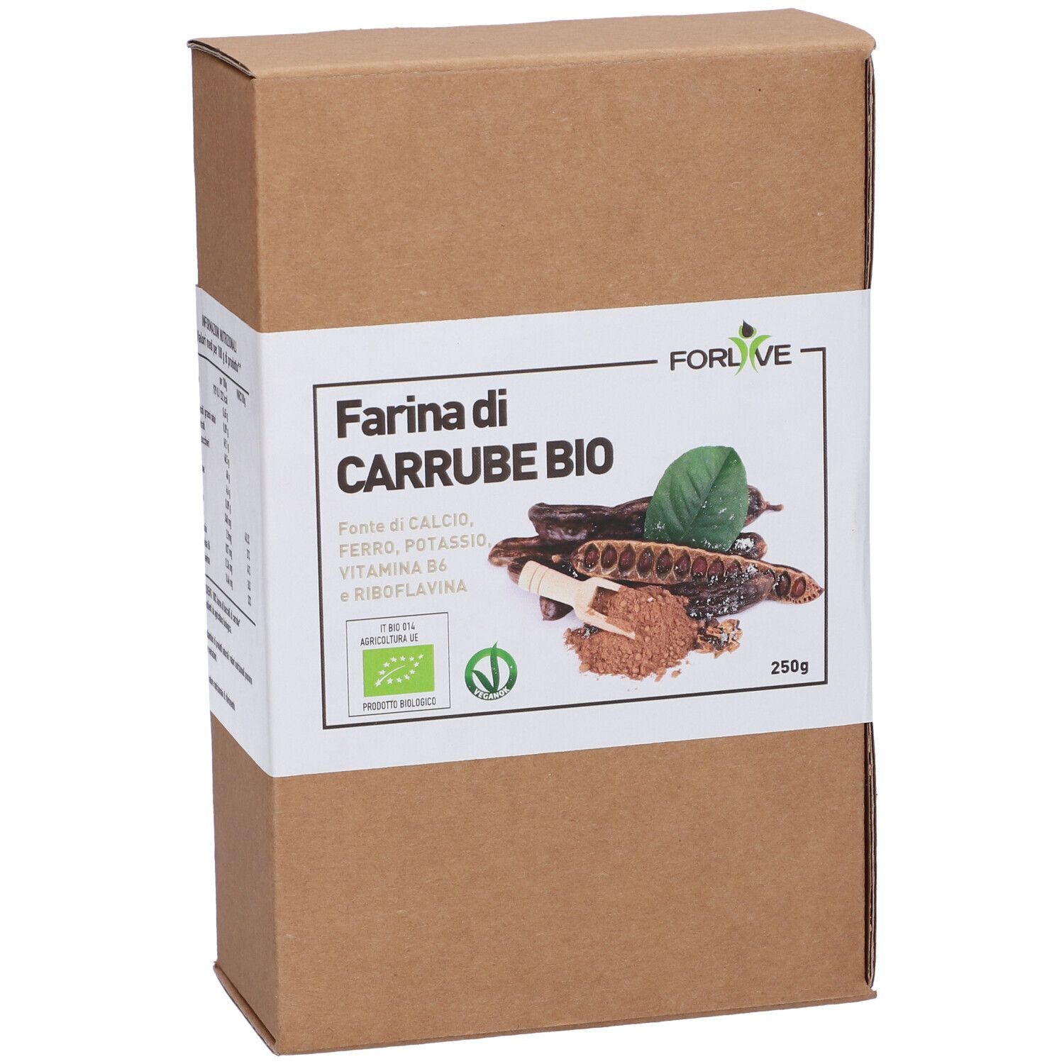 FARINA DI CARRUBE BIO 250G