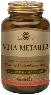 Solgar Vita Meta B12 Integratore Vitaminico 30 Tavolette