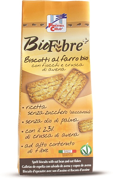 FINESTRA SUL CIELO Biscotti Farro Avena Biofibre