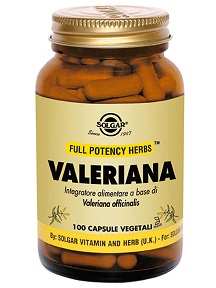 Solgar Valeriana Integratore Rilassante 100 Capsule Vegetali