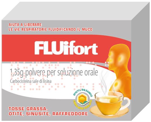 FLUIFORT*12BUST OS POLV 1,35G