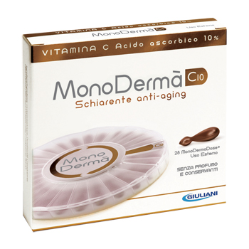 MonoDermà C10 Schiarente Antiaging Viso 28 Capsule Vegetali