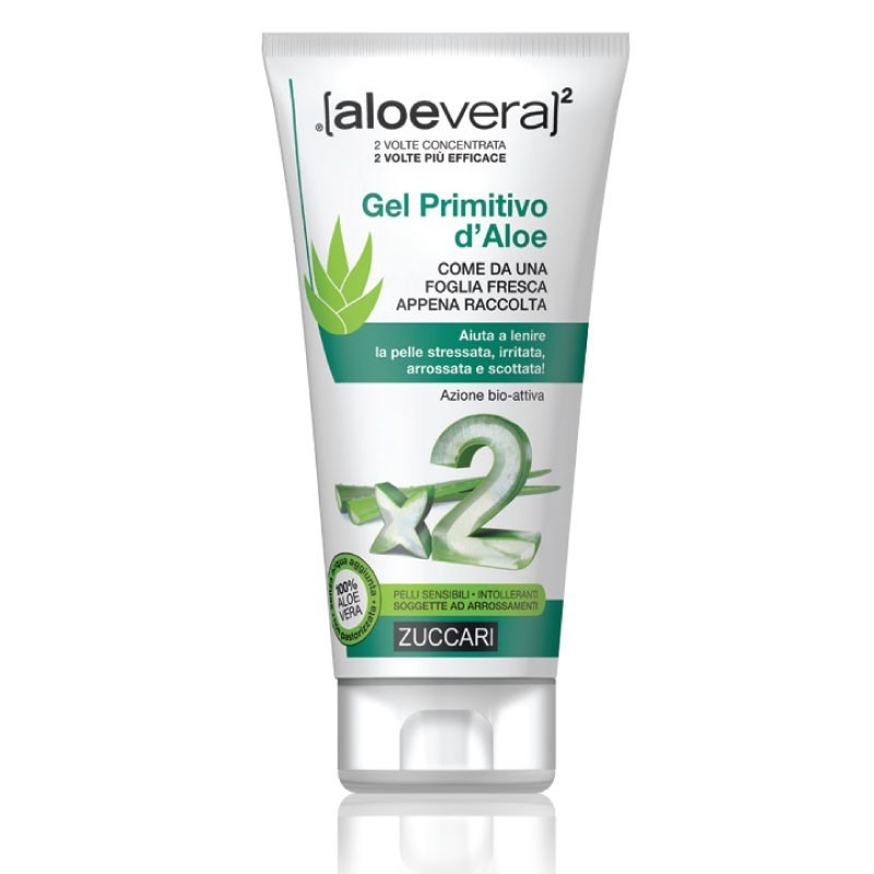 Zuccari AloeVera2 Gel Primitivo d'Aloe Idratante Lenitivo 150 ml
