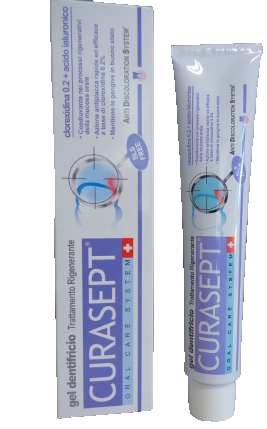 Curasept Gel Dentifricio ADS 0,20% Rigenerante 75 ml