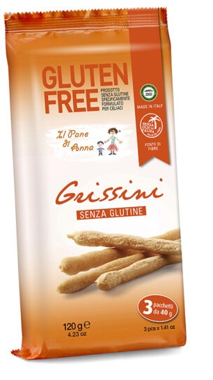 PANE ANNA Grissini S/L 3x40g