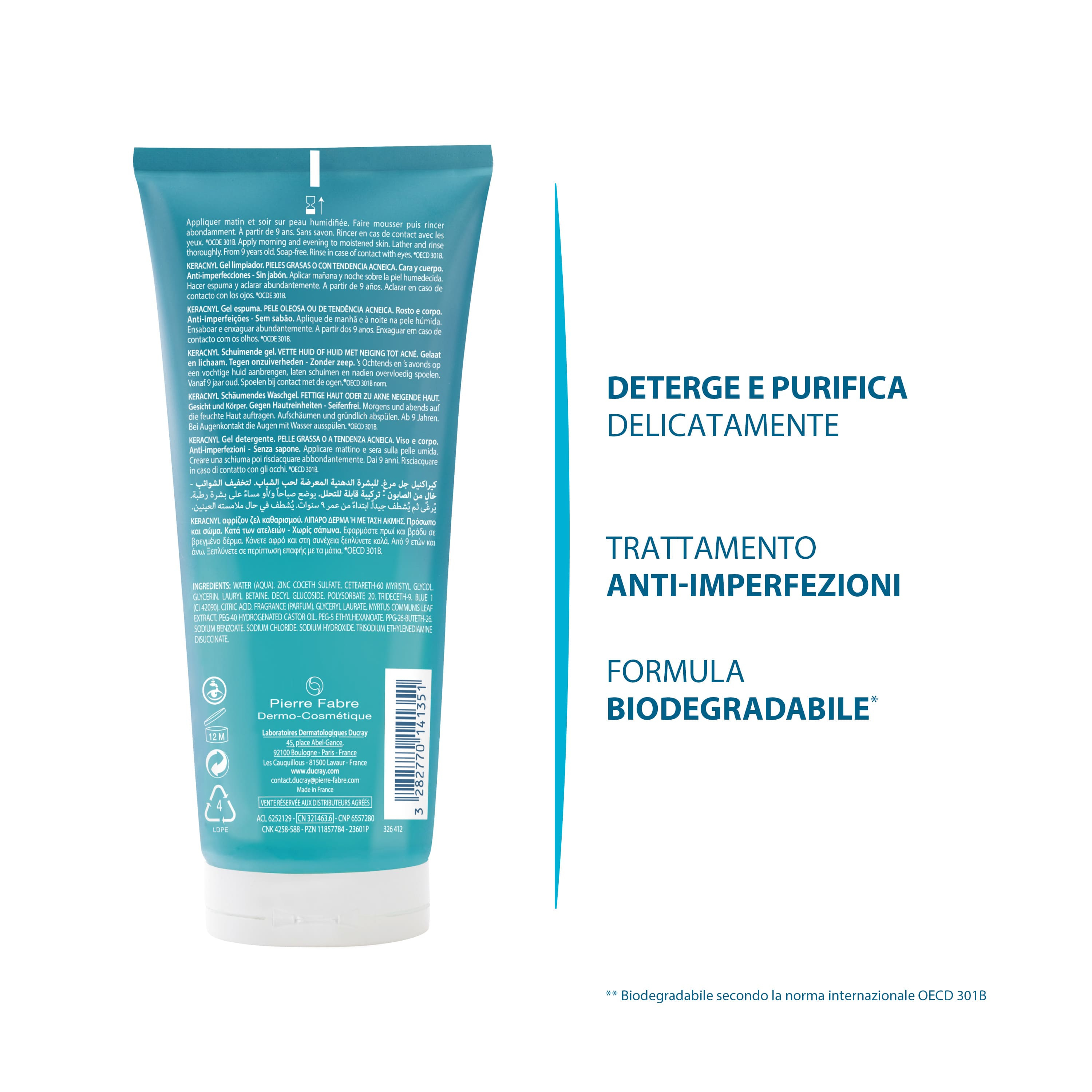 KERACNYL GEL DETERGENTE 200ML